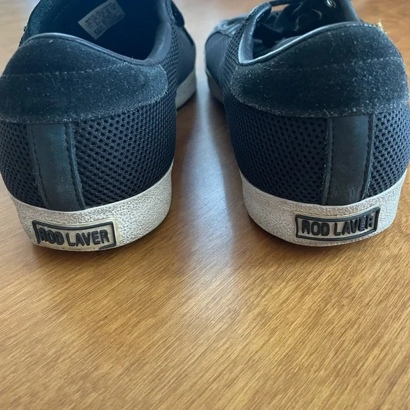 adidas | Shoes | Adidas Rod Laver Black Used | Poshmark